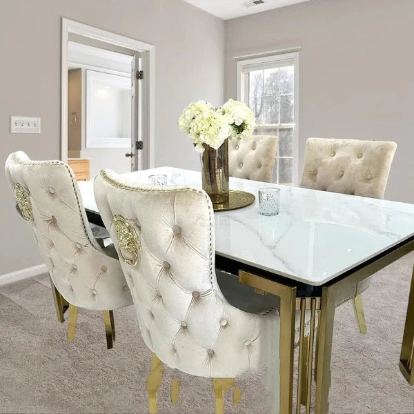 Sorrento Gold Dining Table