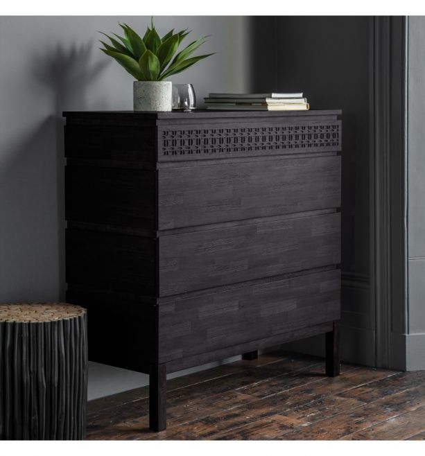 Ascot 4 Drawer Chest - Riviera Interiors