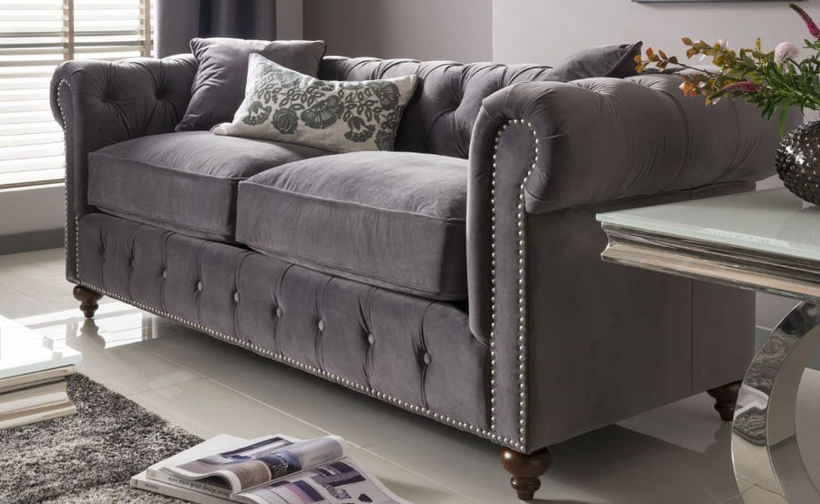 Cirrus Velvet Sofa Range - Riviera Interiors