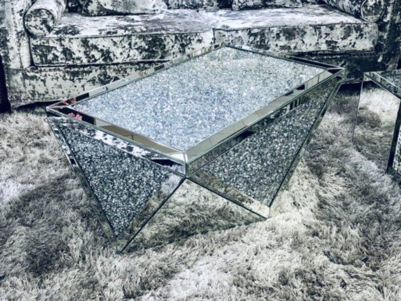 Crushed Diamond Coffee Table - Riviera Interiors