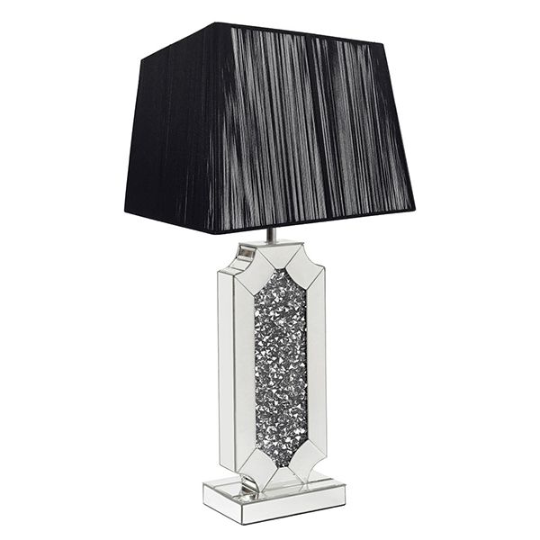 Crushed Diamond Lamp - Riviera Interiors