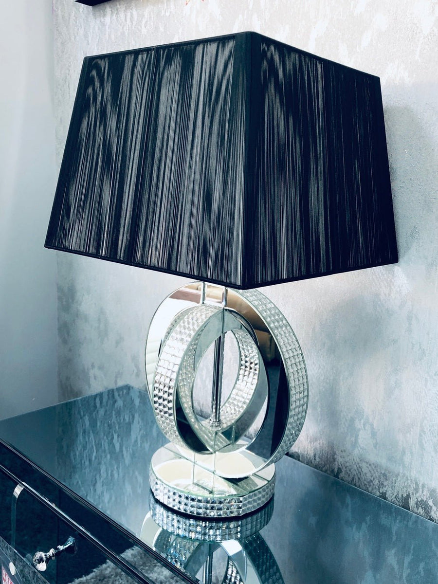 Crystal Table Lamp - Riviera Interiors