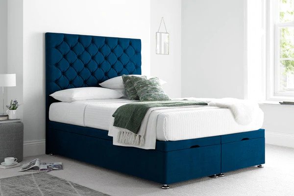 Cama con almacenaje tipo diván Windsor