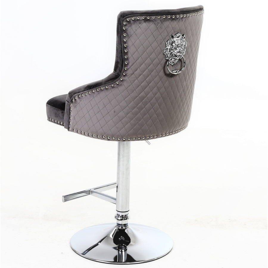 Leo Bar Stool Quilted (3 Colours)