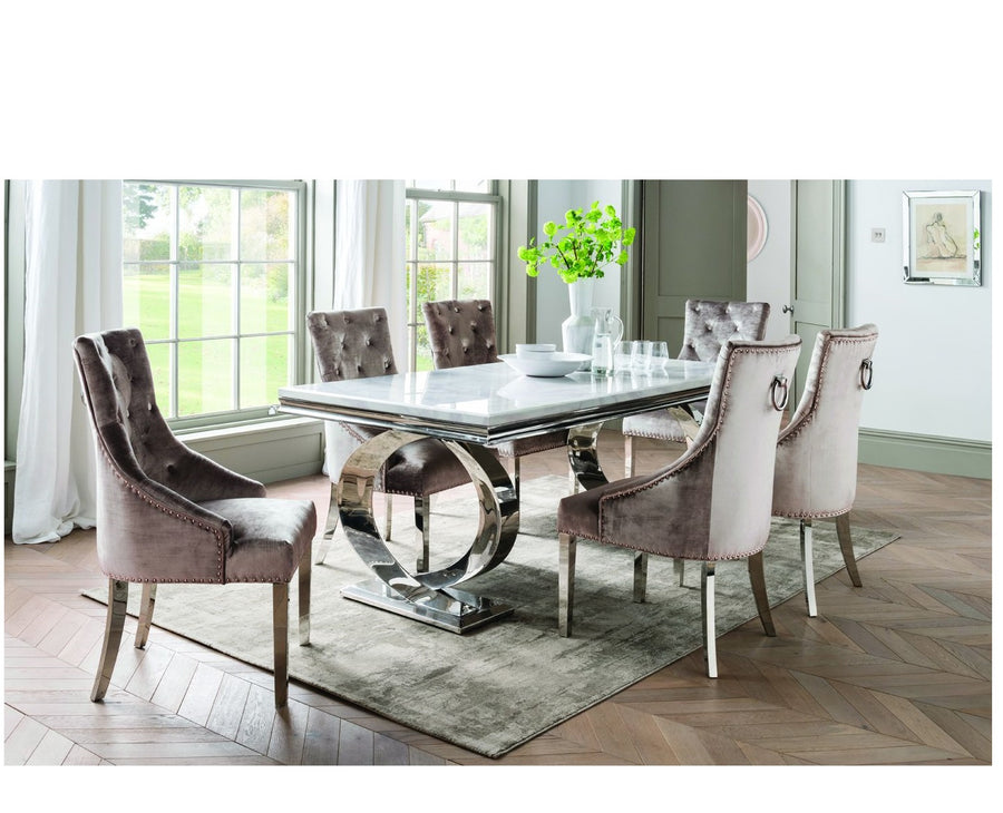 Selene Marble Dining Table