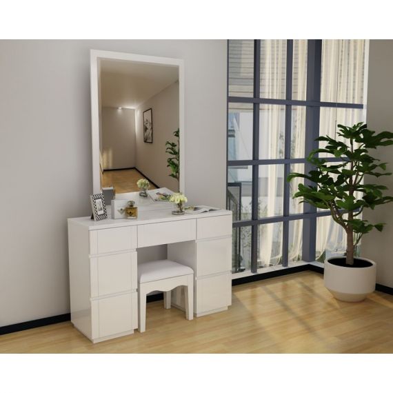Lexi High Gloss Dresser Set